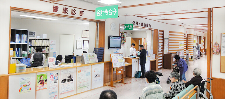 宇部協立病院整形外科 診察風景